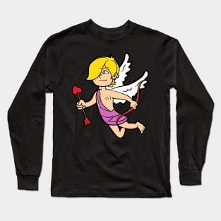 Valentine's Day Cupid Long Sleeve T-Shirt